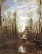 Corot Camille The church of Marissel oil painting artist
